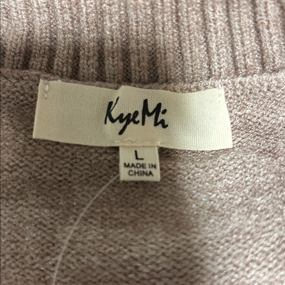 NWT KYE MI SOFT RAGLAN SLEEVE VNECK SWEATER - Picture 8 of 10